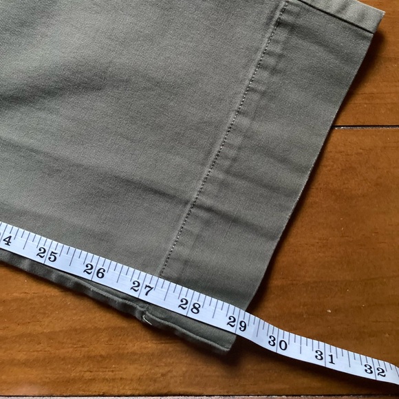 Columbia Hiking Camping Utility Straight Leg Ankle Pants in Green Womens 6 / 28 - Picture 10 of 11